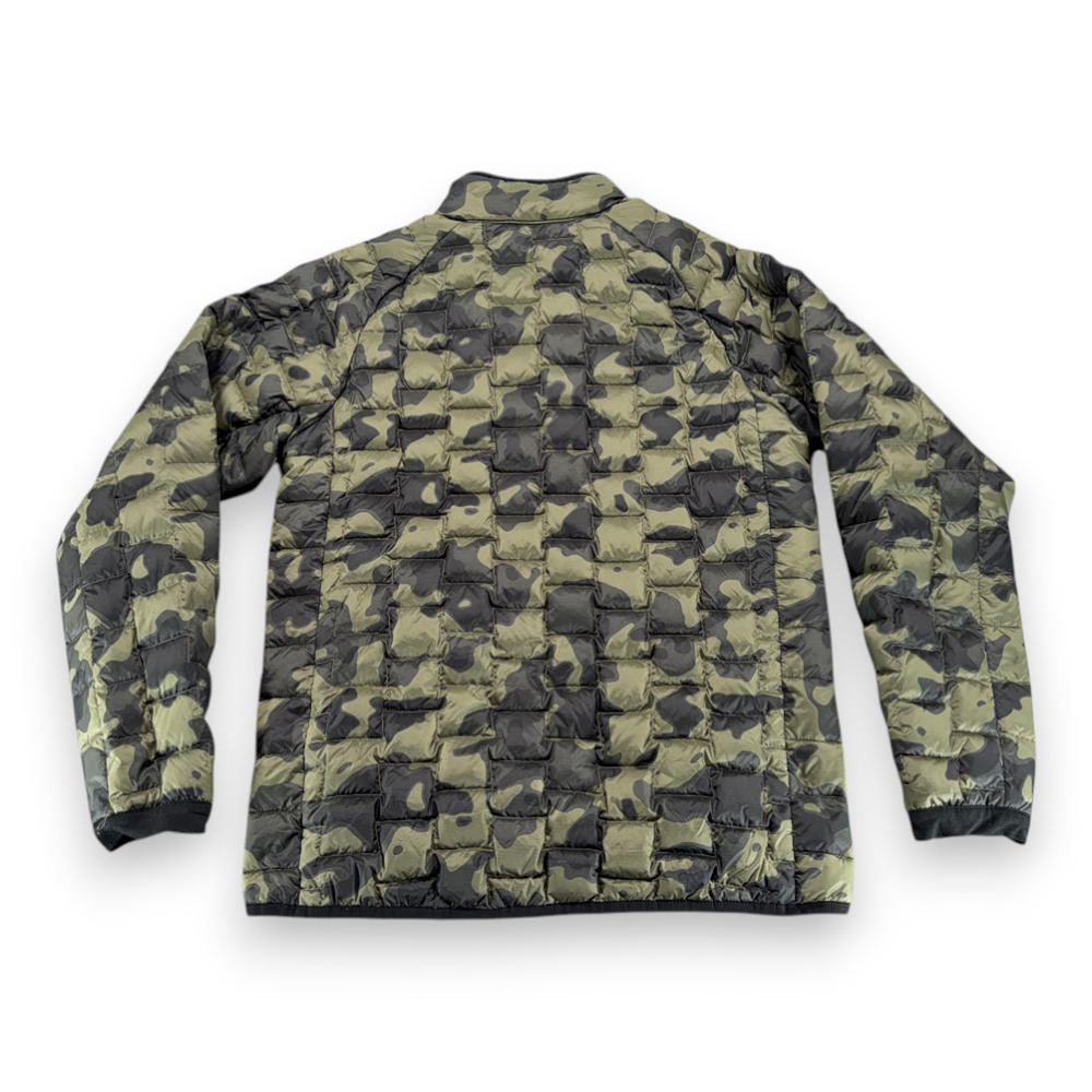 Mountain Hardwear Jacket Adult MEDIUM Green Black Camouflage Down Puffer Summit - Picture 3 of 10